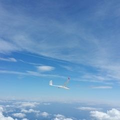 Flugwegposition um 10:16:12: Aufgenommen in der Nähe von Gemeinde Schwarzau im Gebirge, Österreich in 4074 Meter